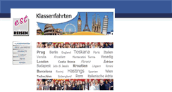 Desktop Screenshot of est-reisen.de